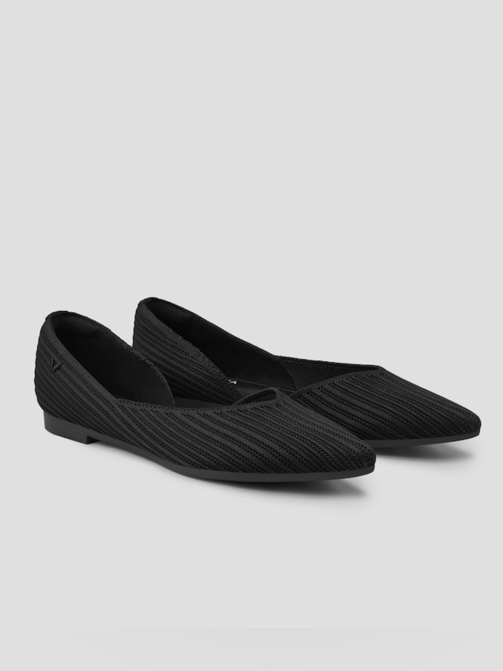 Vivaia Pointed-Toe D'Orsay Flats (Melia)